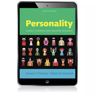 Pearson eText for Personality: Classic Theories and Modern Research -- Instant Access
